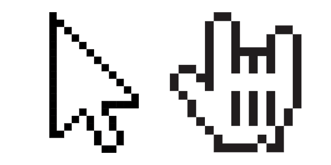 Rock Handcustom cursor pack