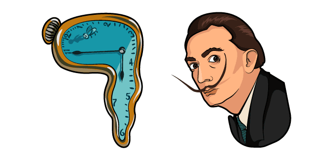 Salvador Dalicustom cursor pack