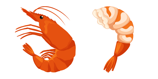 Tasty Shrimp custom cursor pack