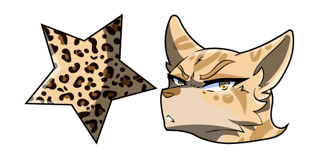 Warrior Cats Leopardstarcustom cursor pack