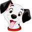 Lucky Dalmatian pointer cursor