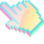 Pixel Art pointer cursor