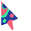 Colorful Nature default cursor