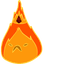 Flame King pointer cursor