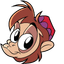 Abu Monkey pointer cursor