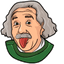 Albert Einstein pointer cursor