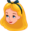 Alice Wonderland pointer cursor