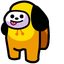 Chimmy BT21 Crewmate pointer cursor