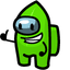Leafy Crewmate pointer cursor