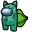 Bulbasaur Crewmate pointer cursor