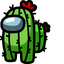 Cactus Crewmate pointer cursor