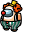 Clown Crewmate pointer cursor