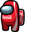Coca-Cola Crewmate pointer cursor