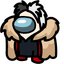 Cruella de Vil Crewmate pointer cursor