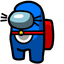 Doraemon Crewmate pointer cursor
