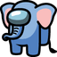 Elephant Crewmate pointer cursor