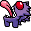 Gengar Crewmate pointer cursor