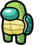 Green Turtle Crewmate pointer cursor