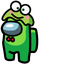 Keroppi Crewmate pointer cursor