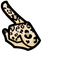 Leopard Art Crewmate default cursor