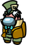 Mad Hatter Crewmate pointer cursor