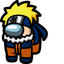 Naruto Crewmate pointer cursor