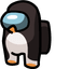 Penguin Crewmate pointer cursor
