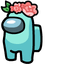 Peonies Crewmate pointer cursor