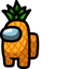 Pineapple Crewmate pointer cursor