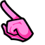 Pink Barbie Crewmate default cursor