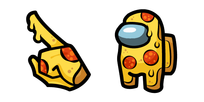 Among Us Pizza Character
