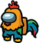 Rooster Crewmate pointer cursor