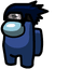 Sasuke Uchiha Crewmate pointer cursor