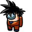 Goku Crewmate pointer cursor