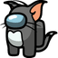 Tom Cat Crewmate pointer cursor