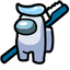 Toothbrush Crewmate pointer cursor