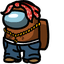 Tupac Crewmate pointer cursor