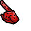Watermelon Crewmate default cursor