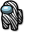 Zebra Stripe Crewmate pointer cursor