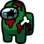 Zombie Crewmate pointer cursor