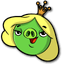 Angry Birds Cute Cursor Pack - Queen Pig pointer cursor