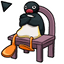 Pingu Perky Meme default cursor