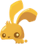 Golden Bunny Ducky pointer cursor