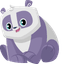 Cute Panda pointer cursor