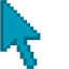 Aquamarine default cursor