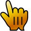 Fall Foliage pointer cursor
