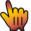 Autumn Glow pointer cursor
