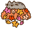 Autumn Pusheen pointer cursor