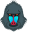 Baboon pointer cursor