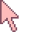 Baby Pink default cursor